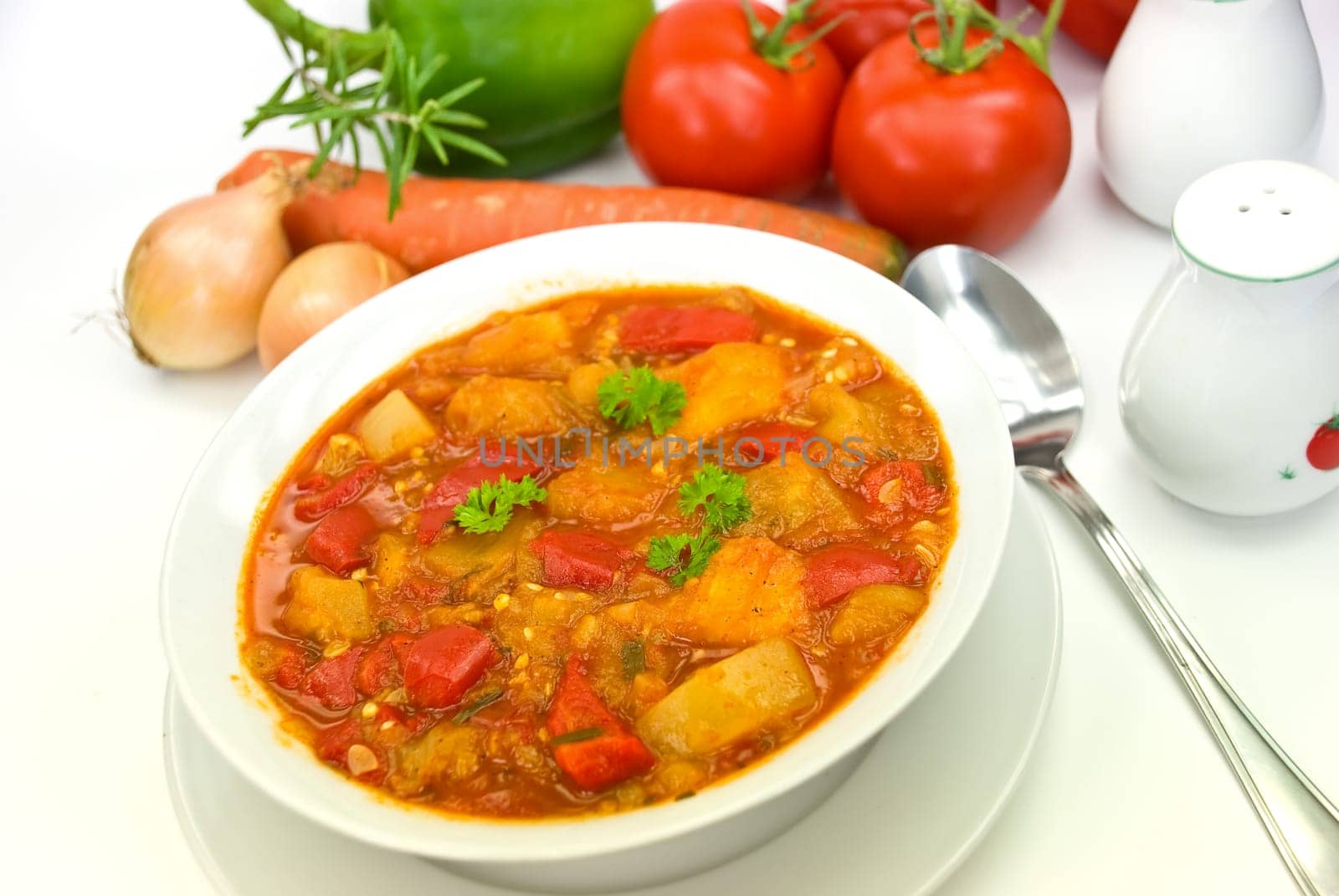 Vegetable Soup Casserole