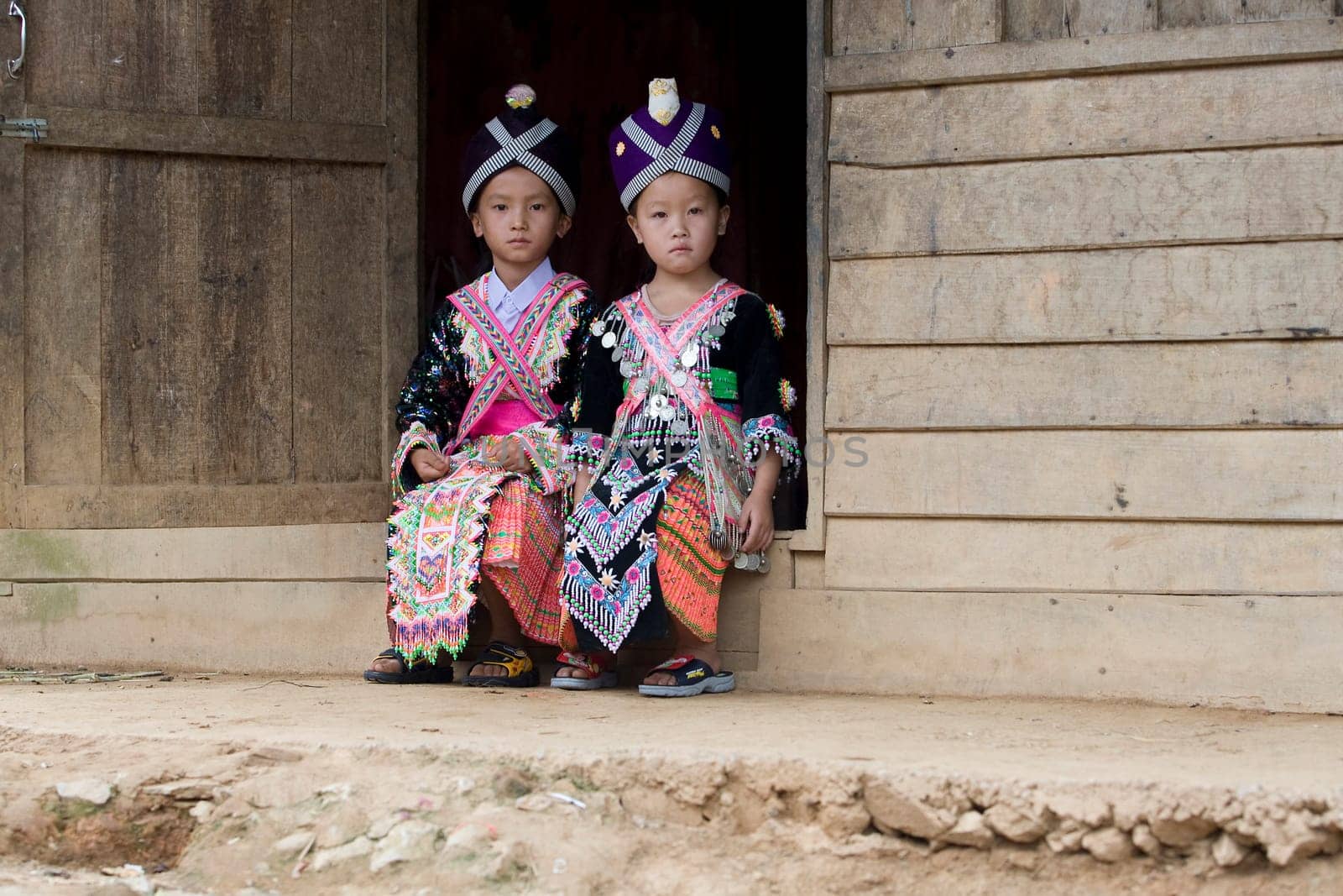 Laos Hmong Girl