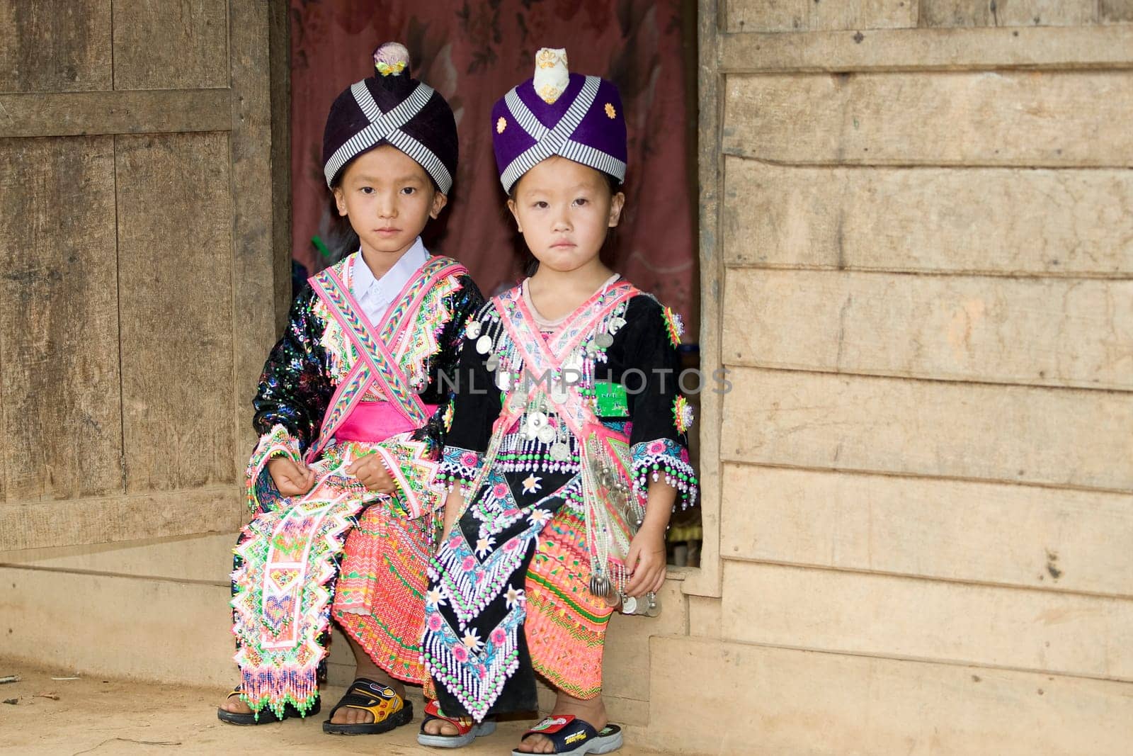 Laos Hmong Girl