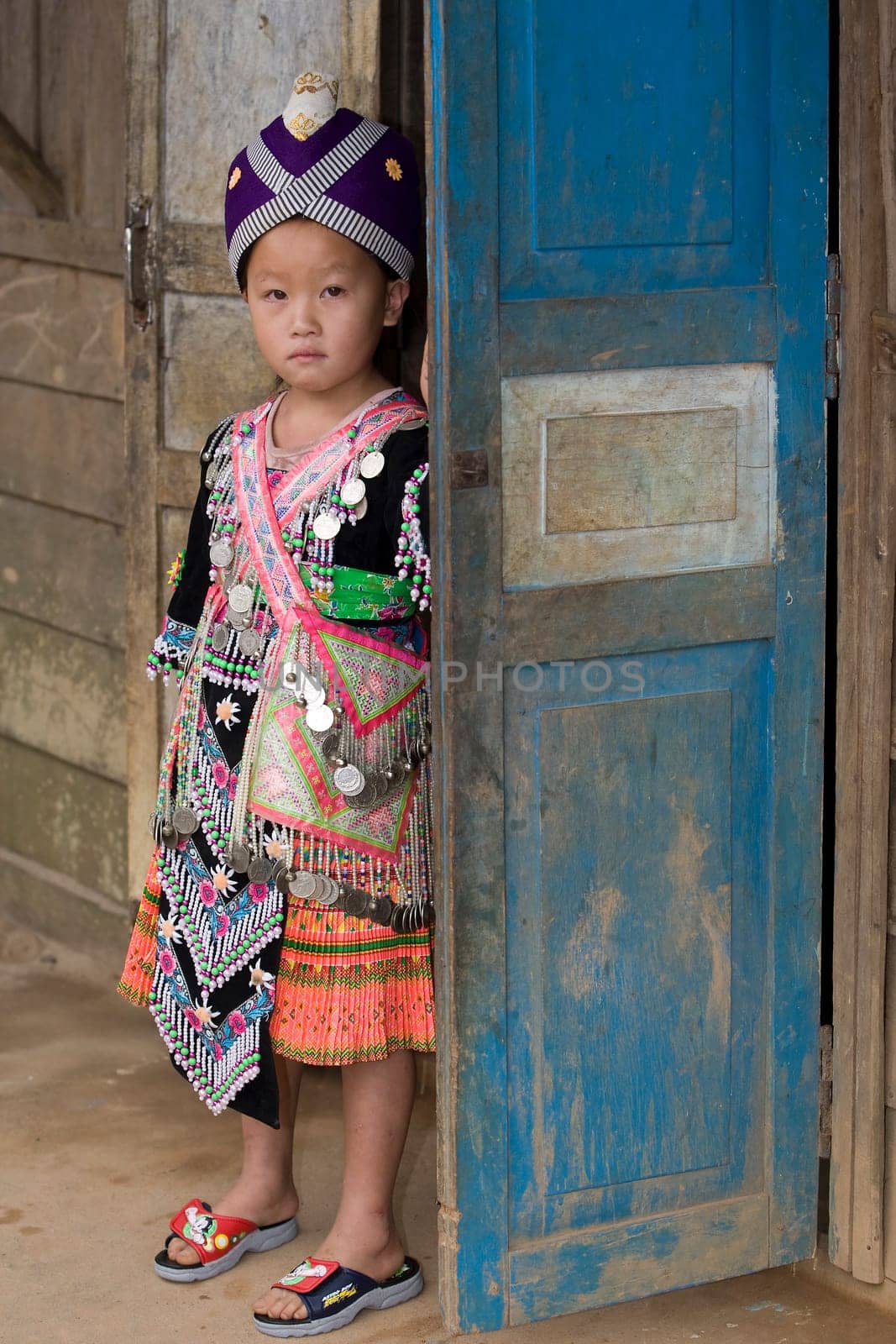 Laos Hmong Girl