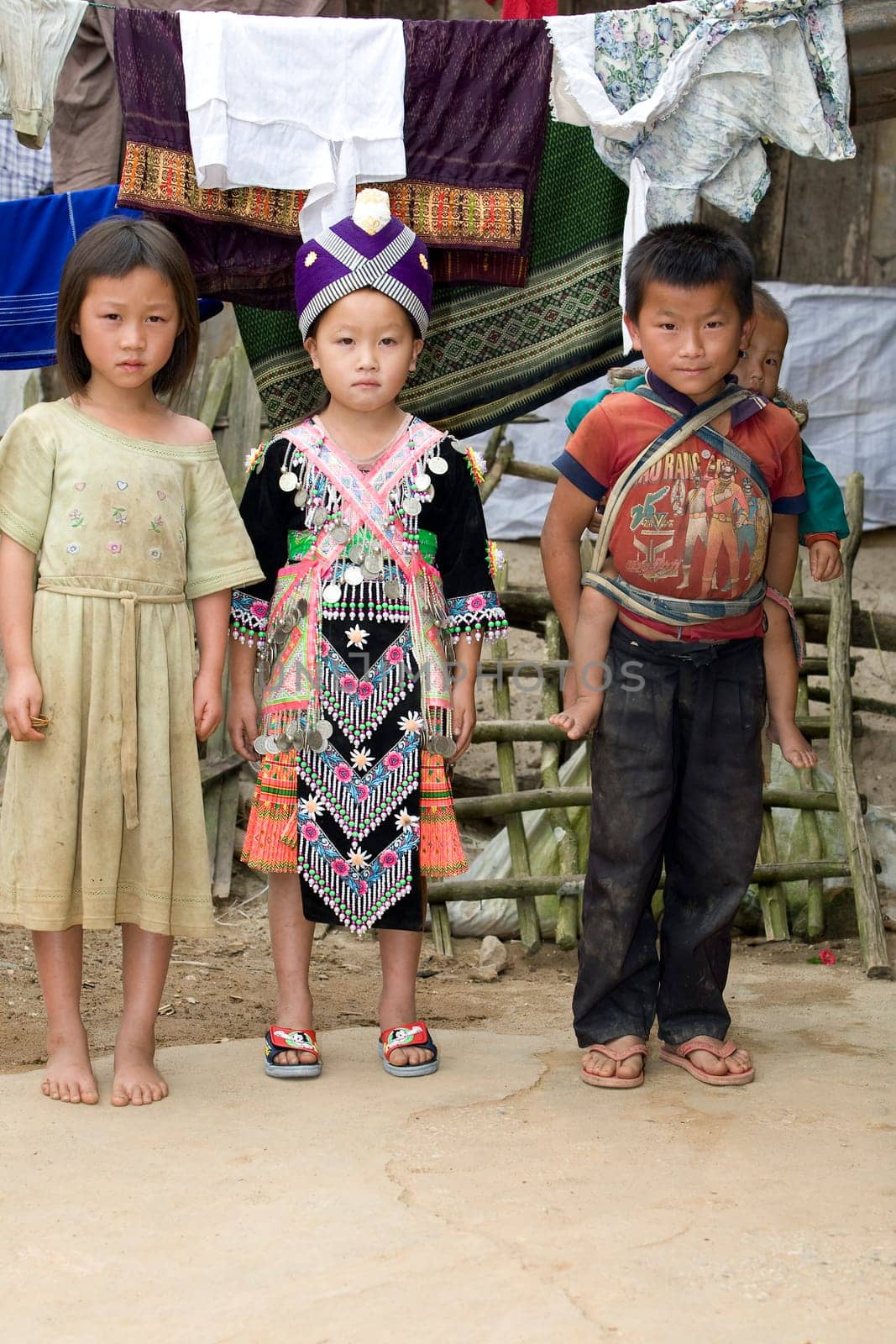 Children in Laos
