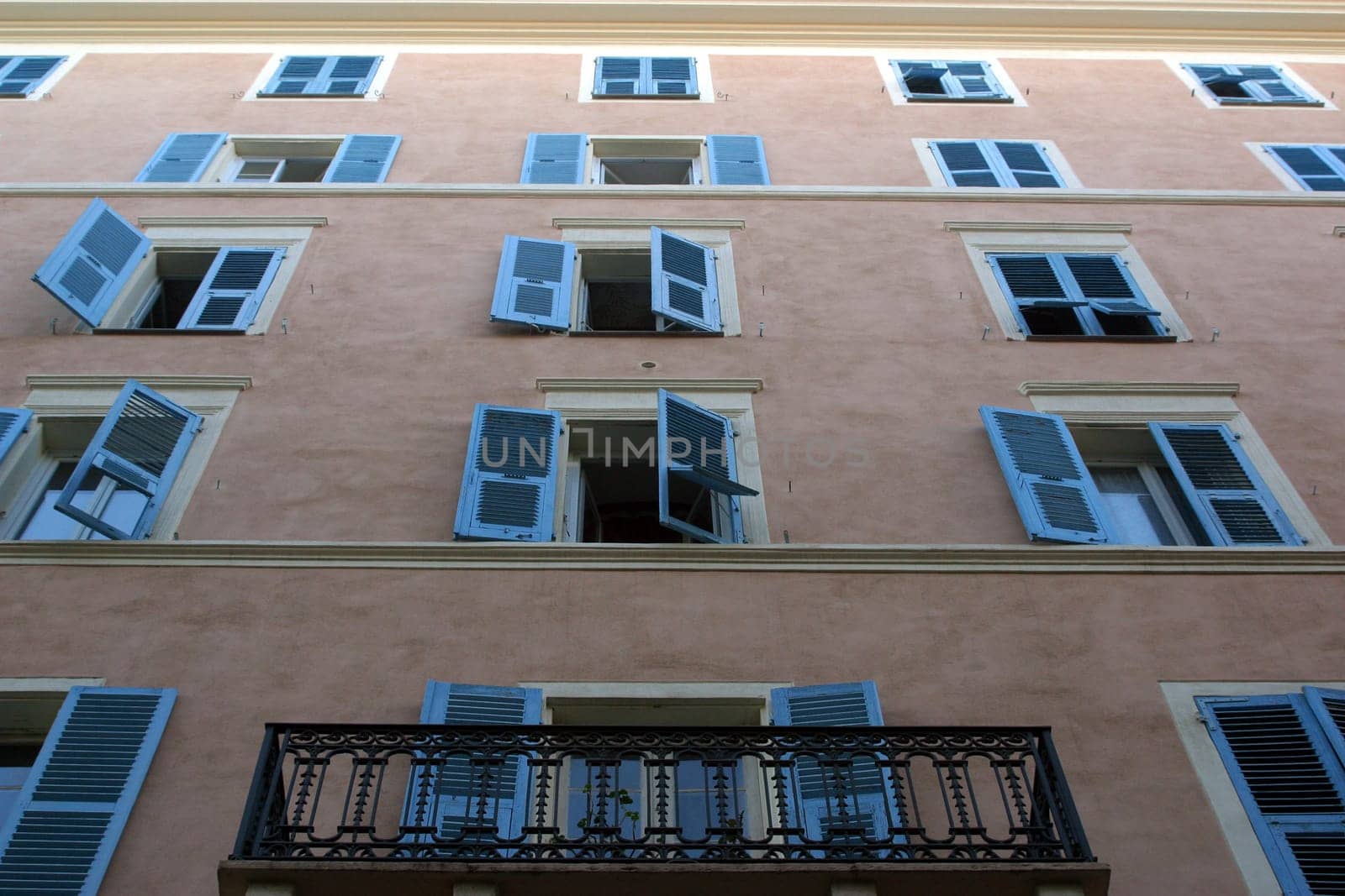 blue shutters
