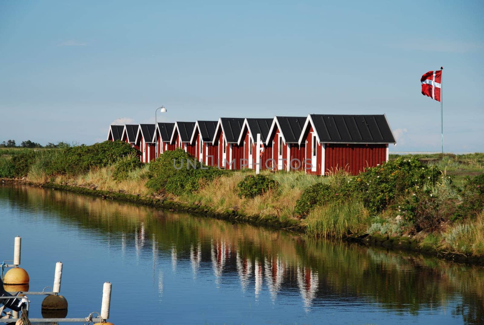 Fisherman's huts in Denmark