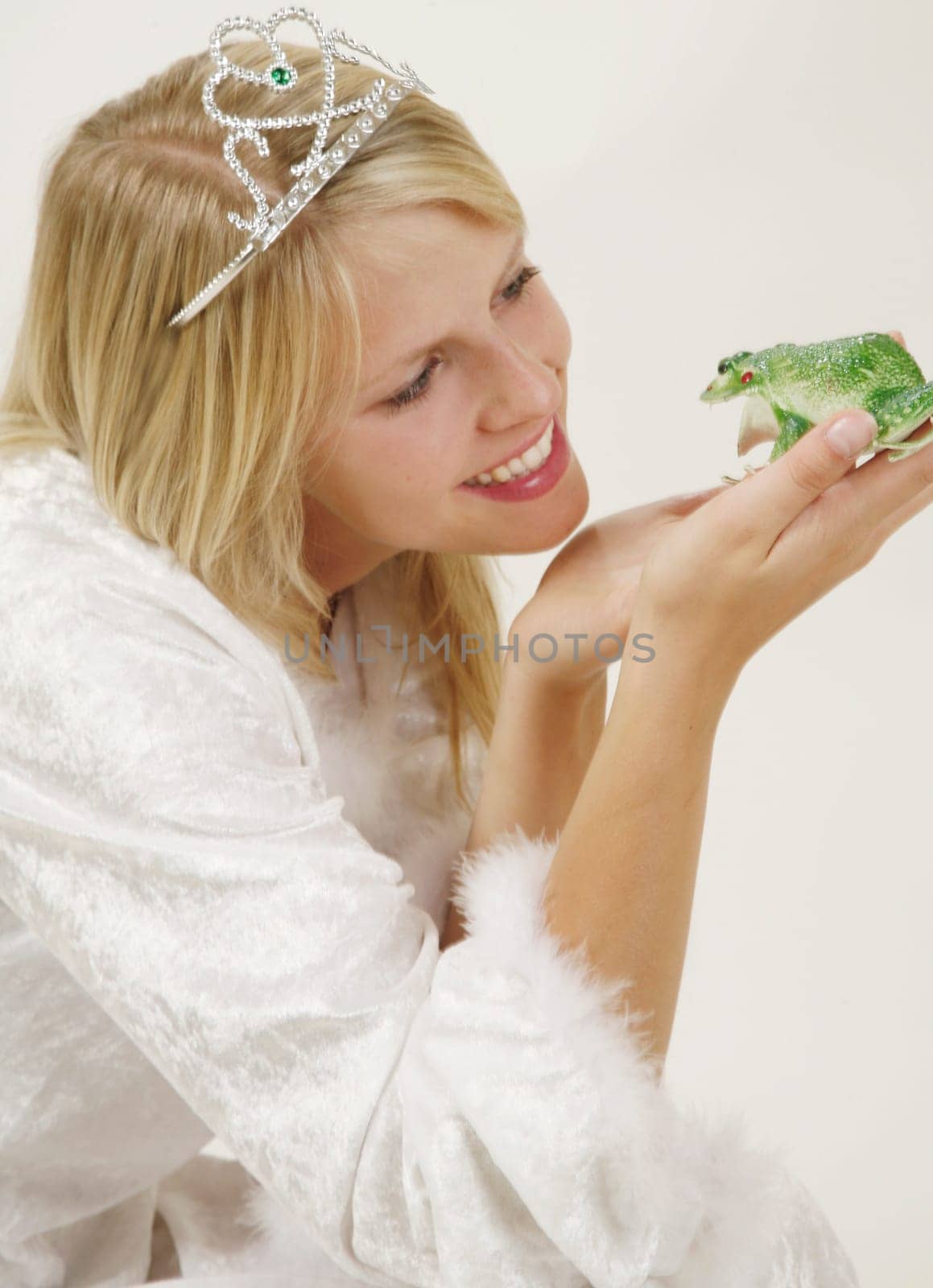Princess with frog