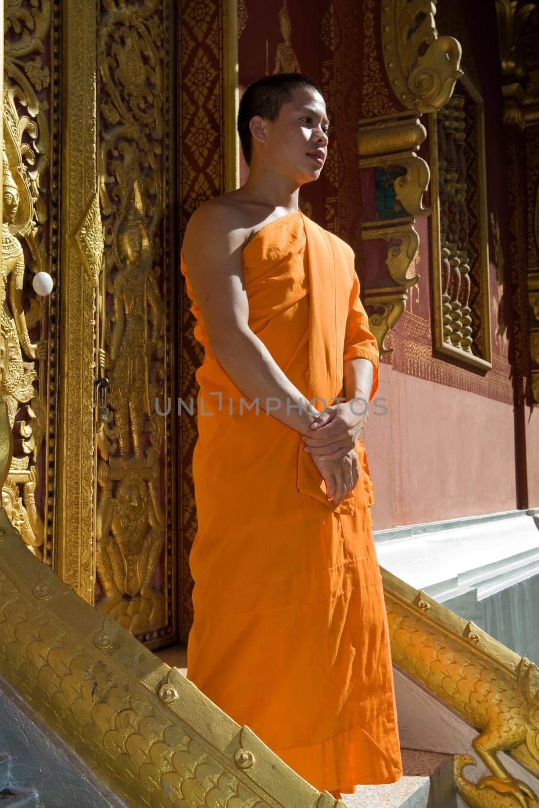 Buddhist monk,Luang Prabang
