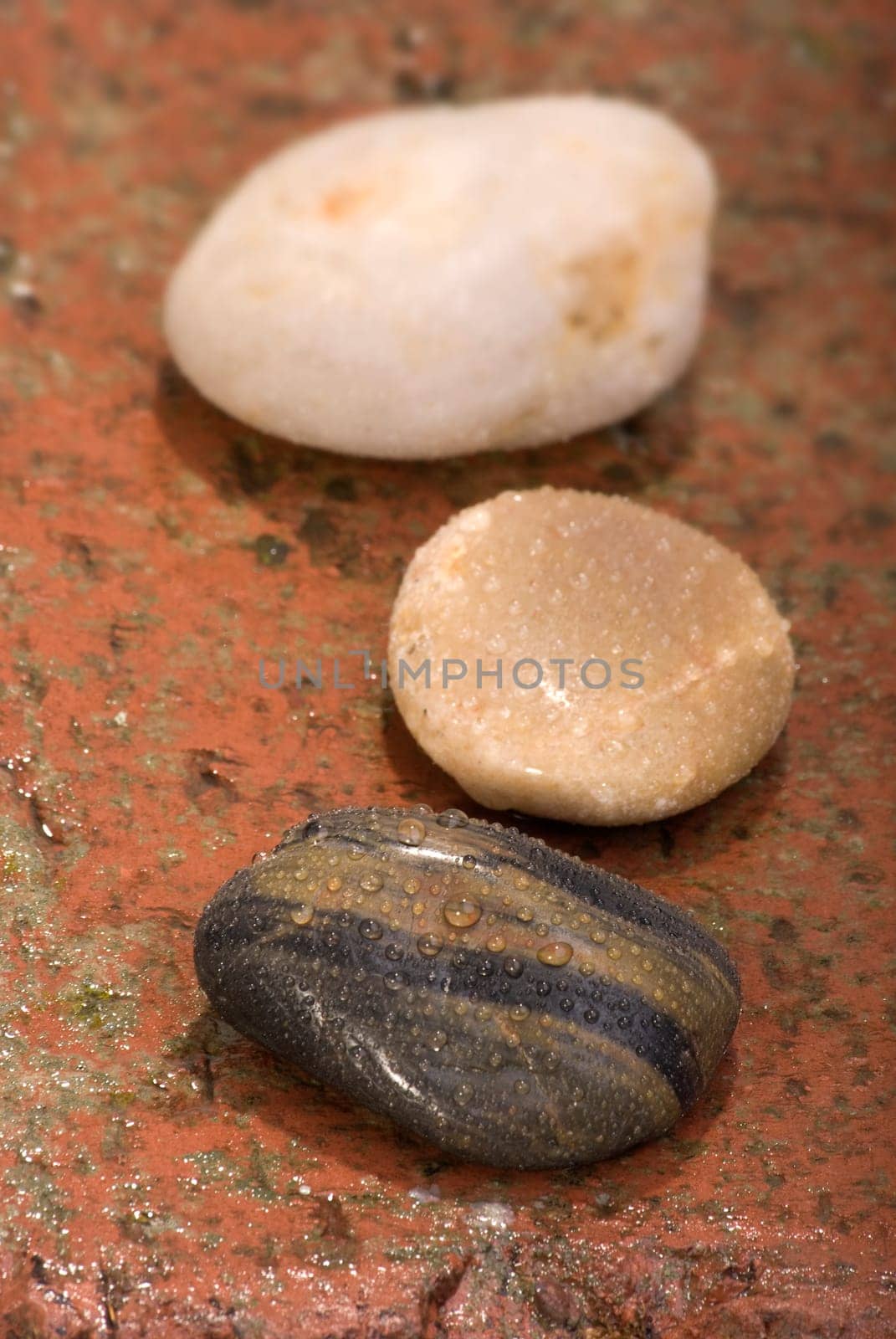 Three pebbles