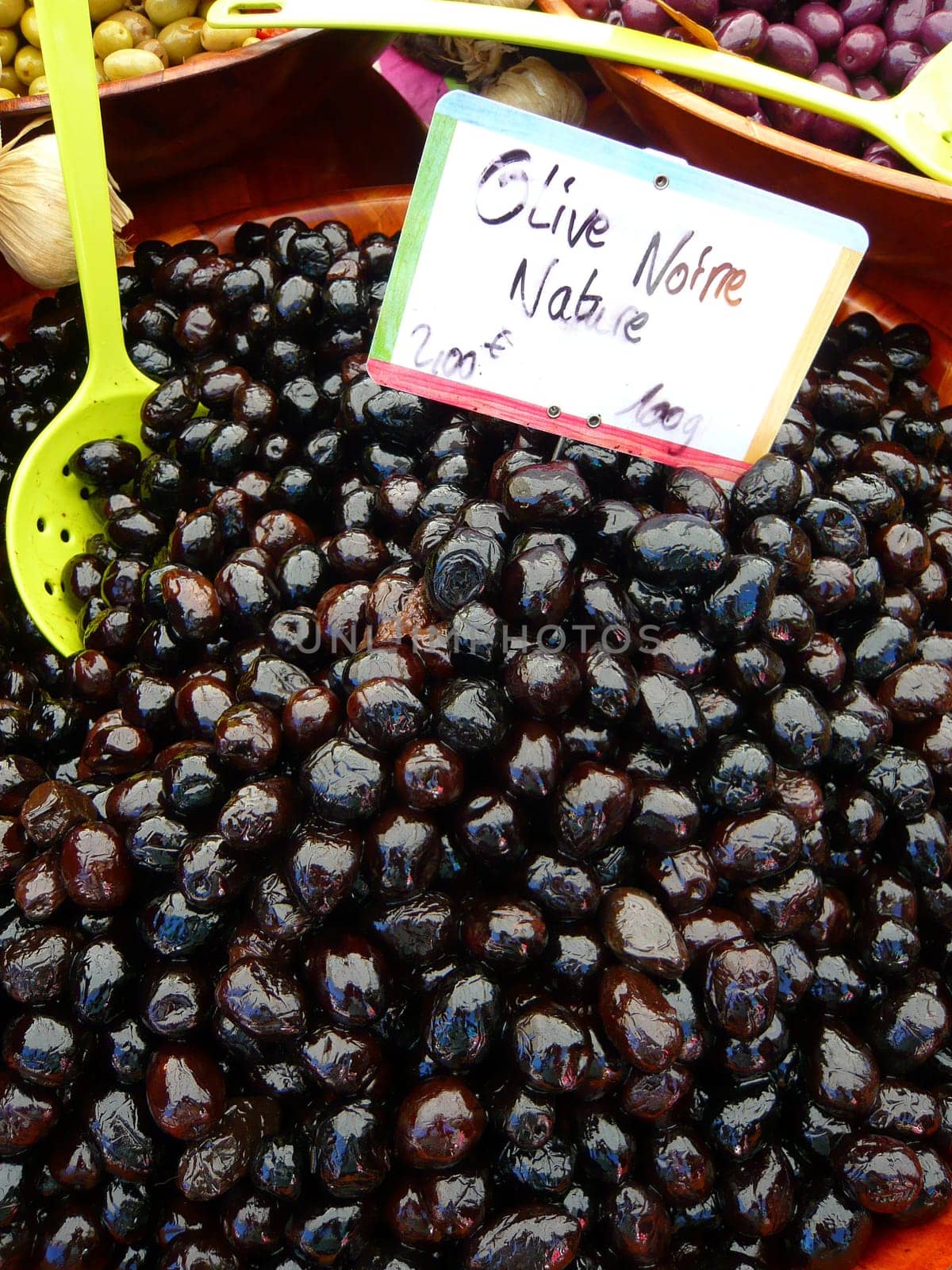 black olives