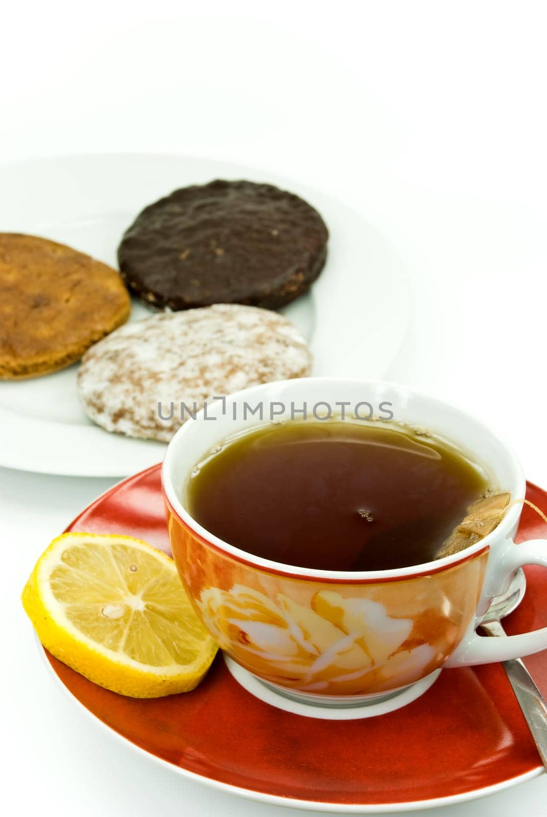 Tea with gingerbread