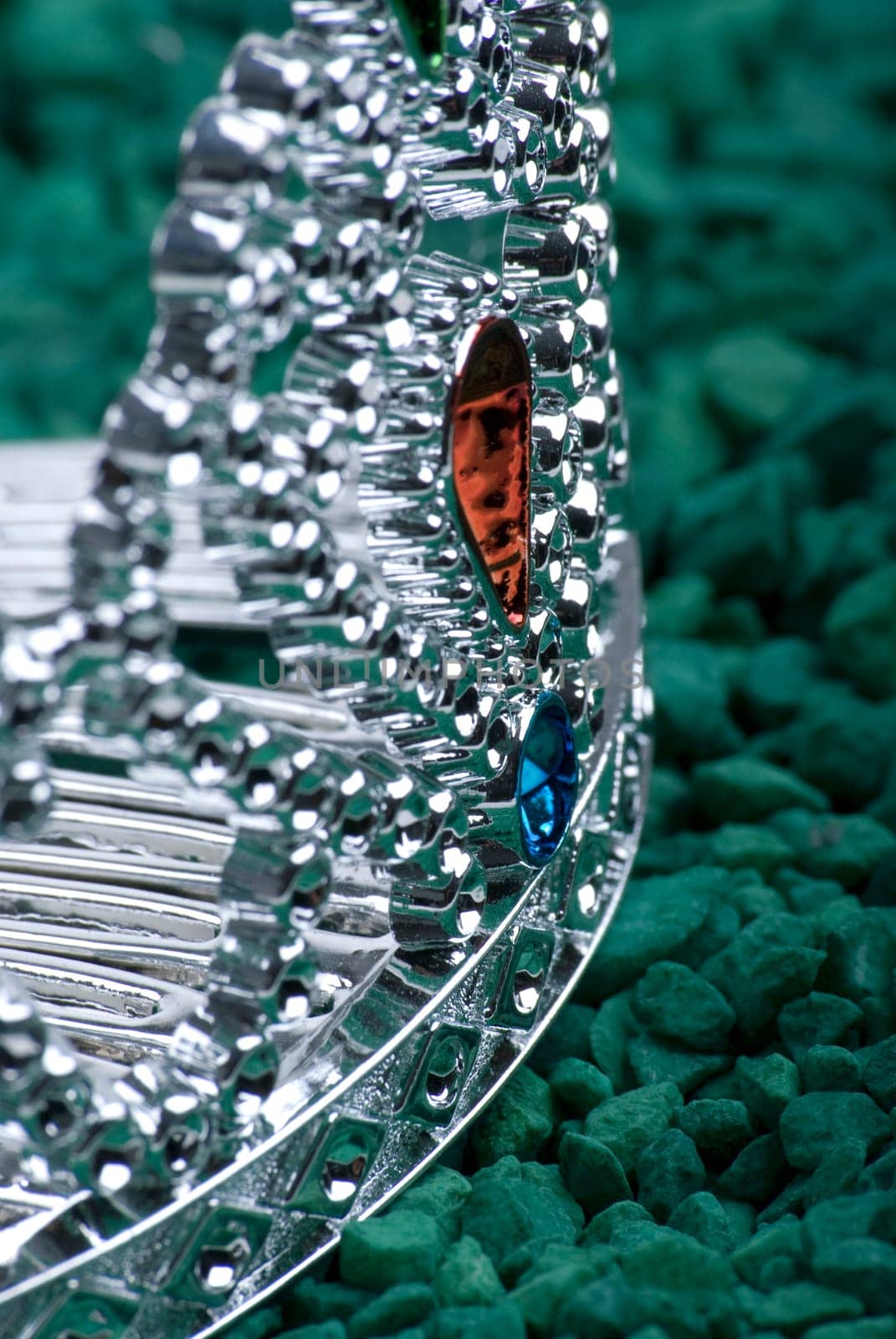 Crown on green