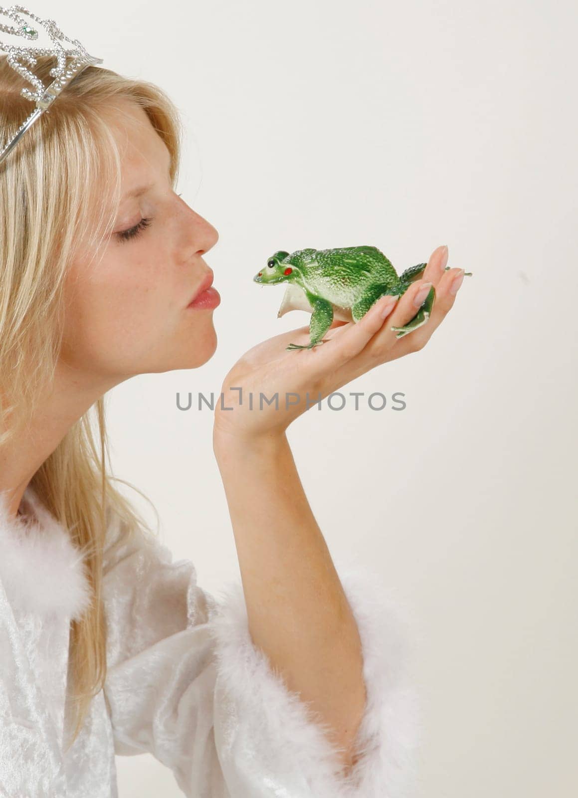 Princess with frog