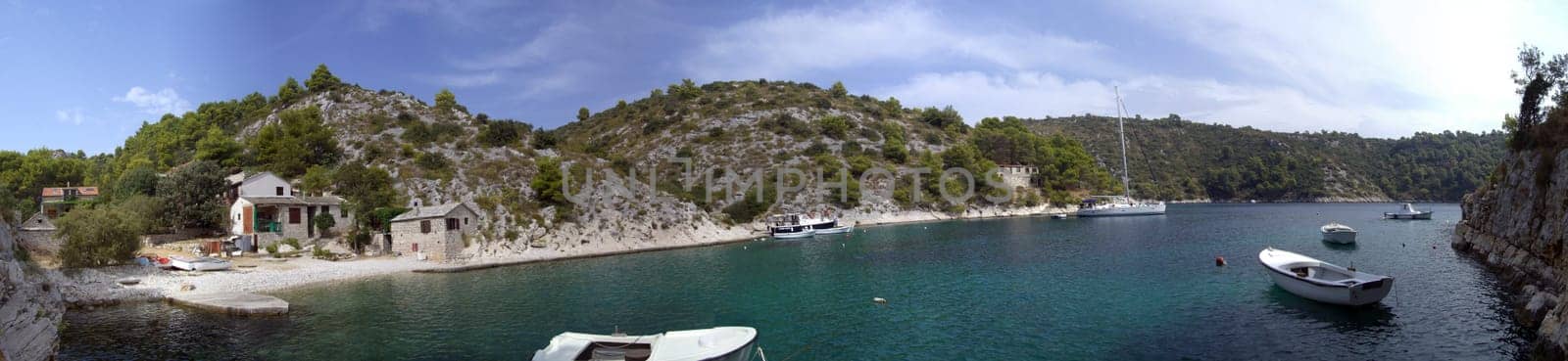 romantic sea bay