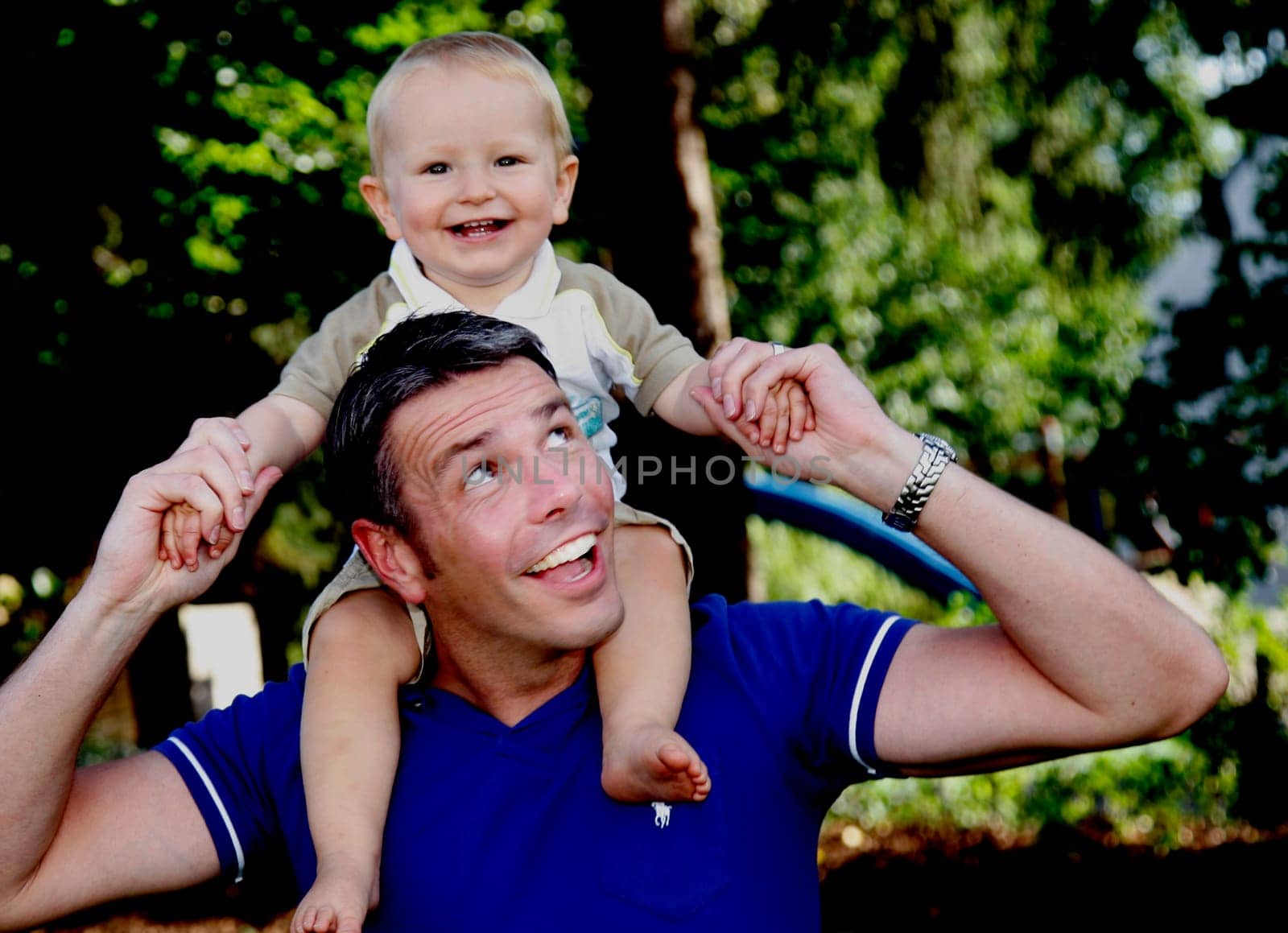 Father with child