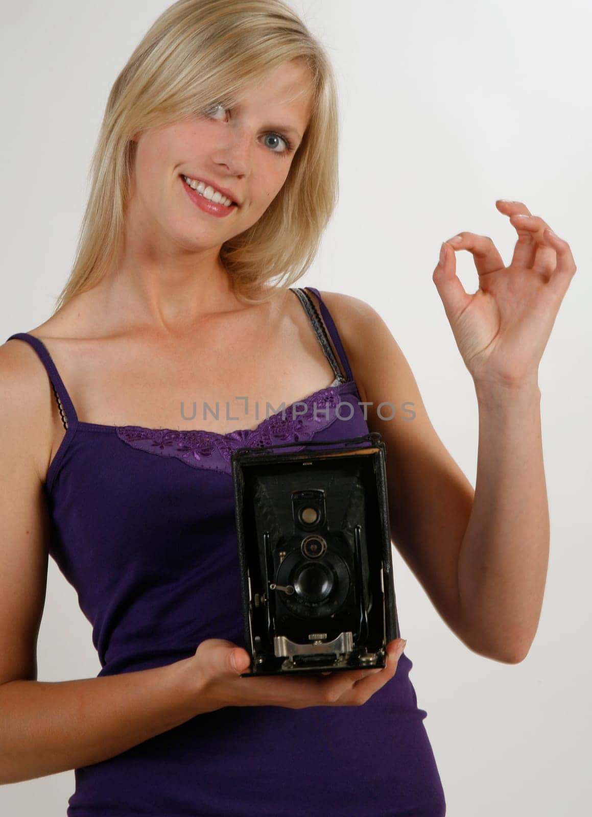 Girl with camera
