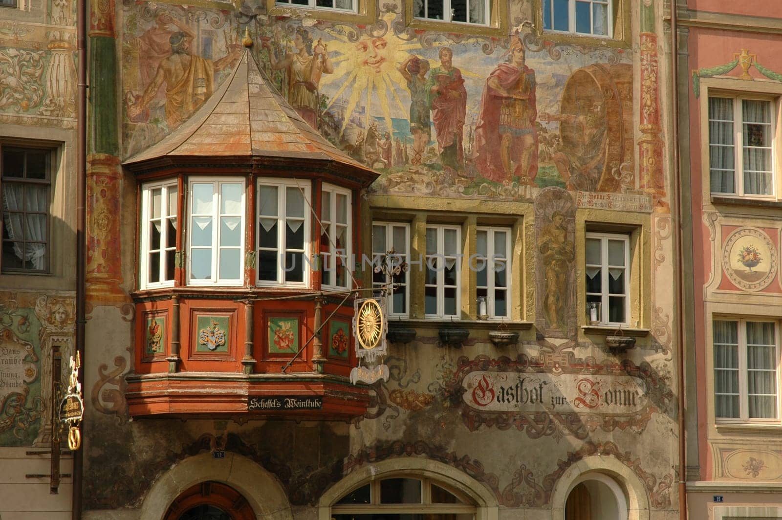 Bay window in Stein am Rhein
