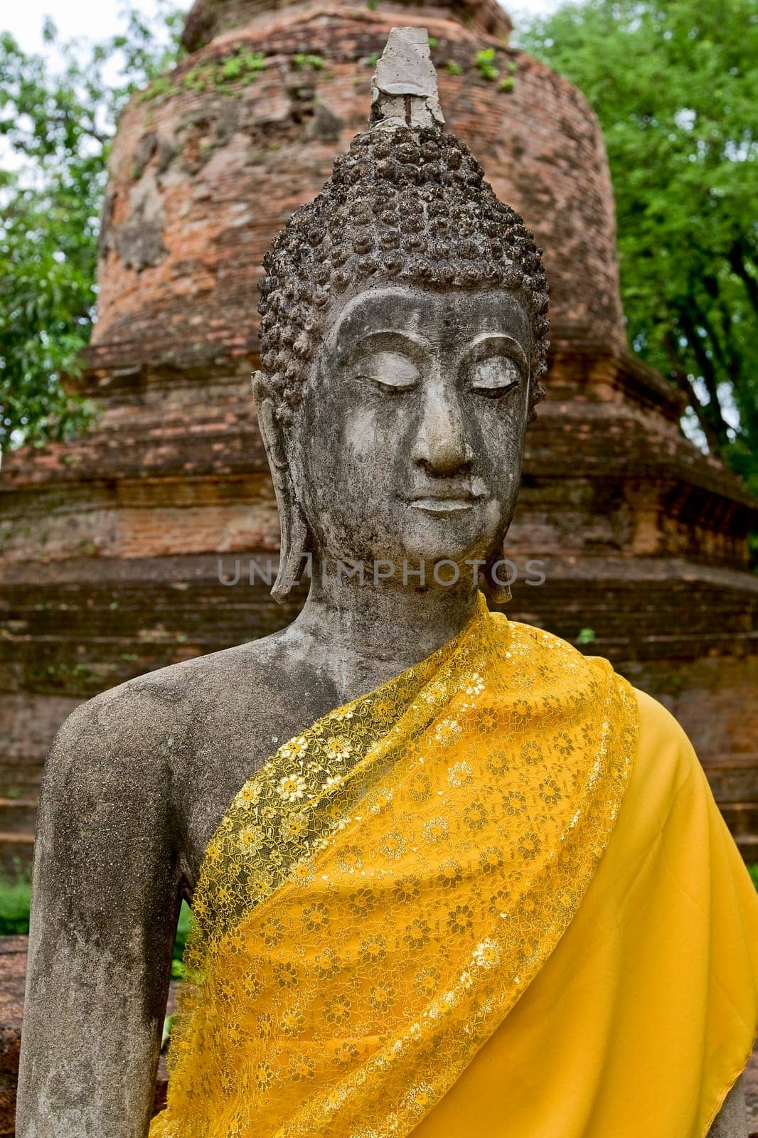 Buddha statue in Ayutthaya,Thailand
