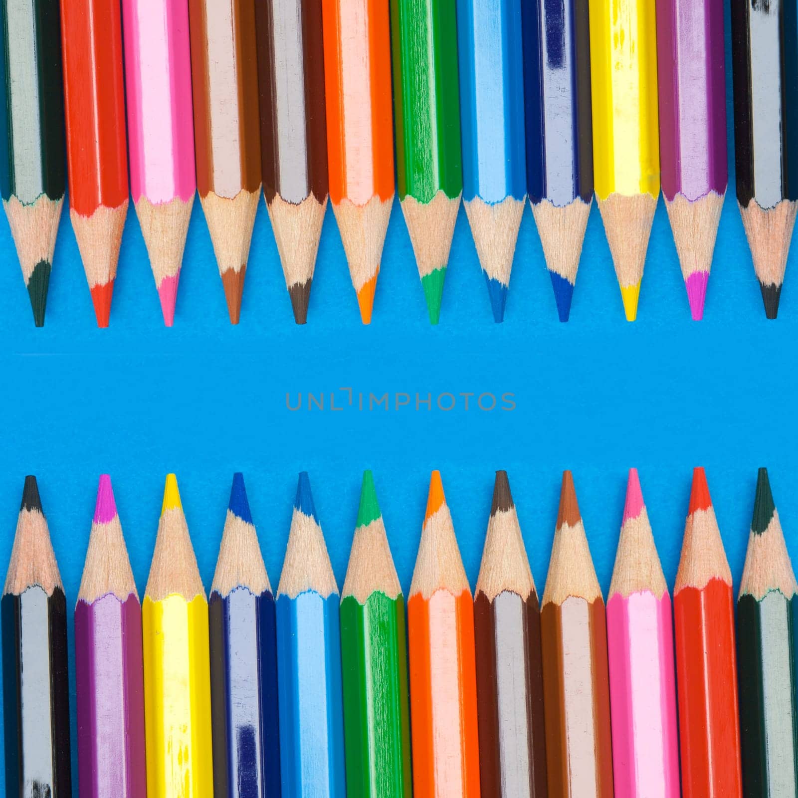 Pencils of many colors