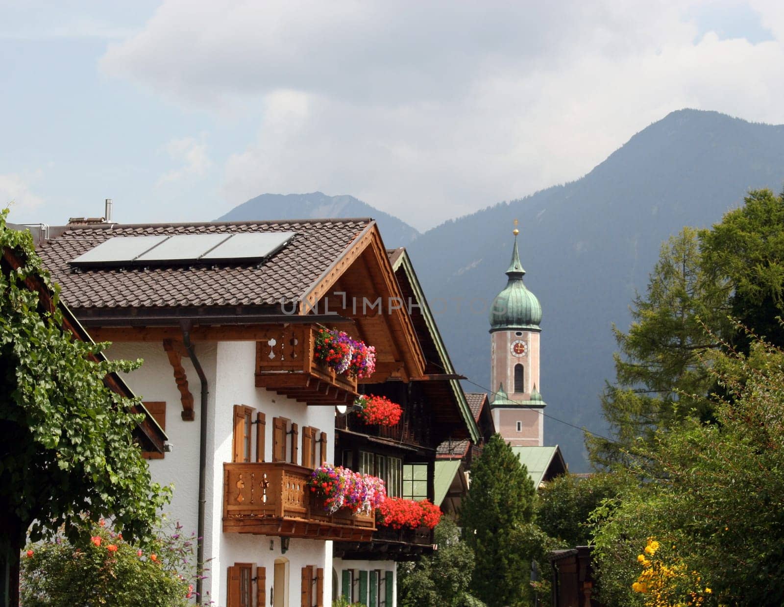Garmisch-Partenkirchen in Bavaria
