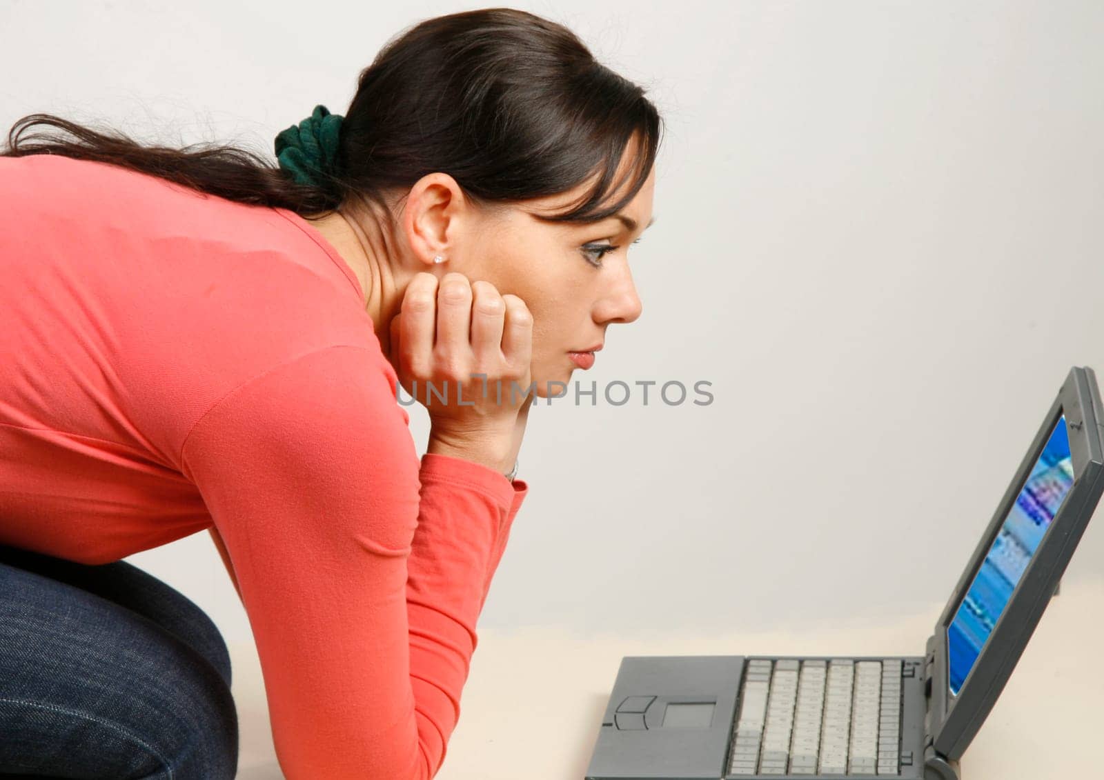 Woman on laptop