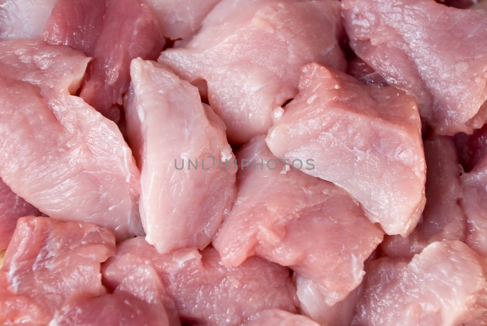 Pork - raw,sliced