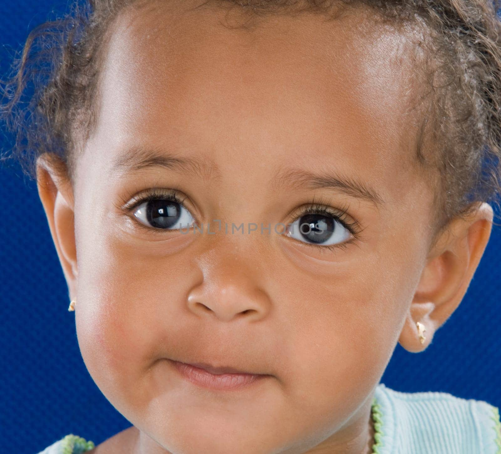 Adorable baby student