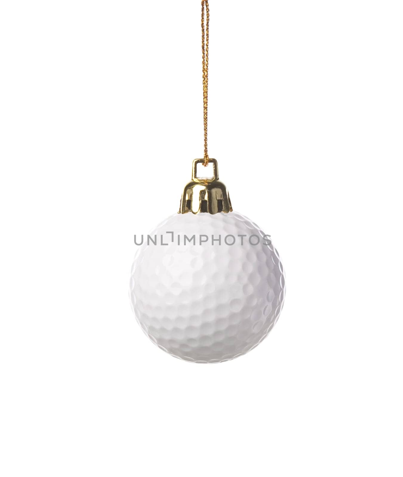 golf-ball ornament