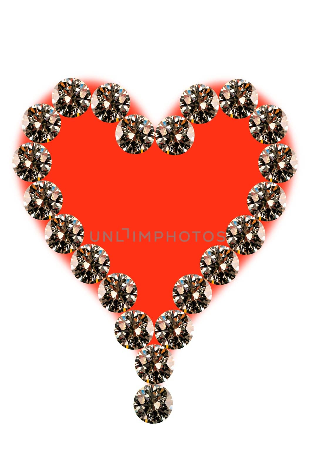 heart shaped diamonds