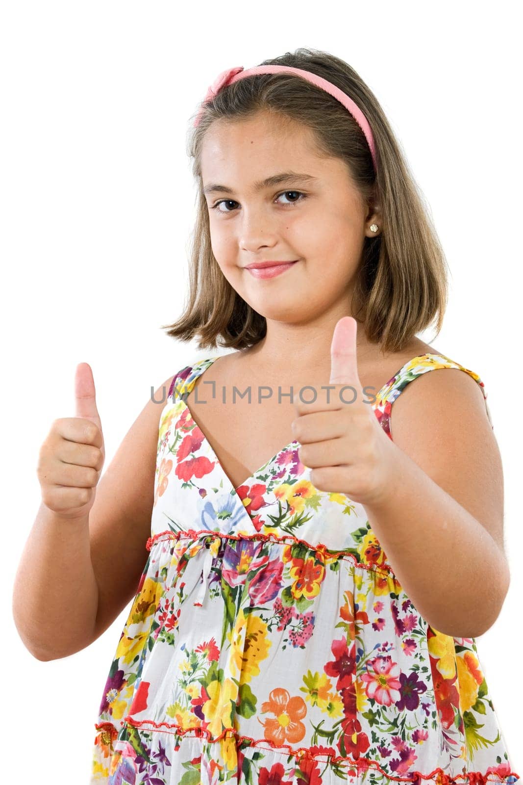 Girl saying ok