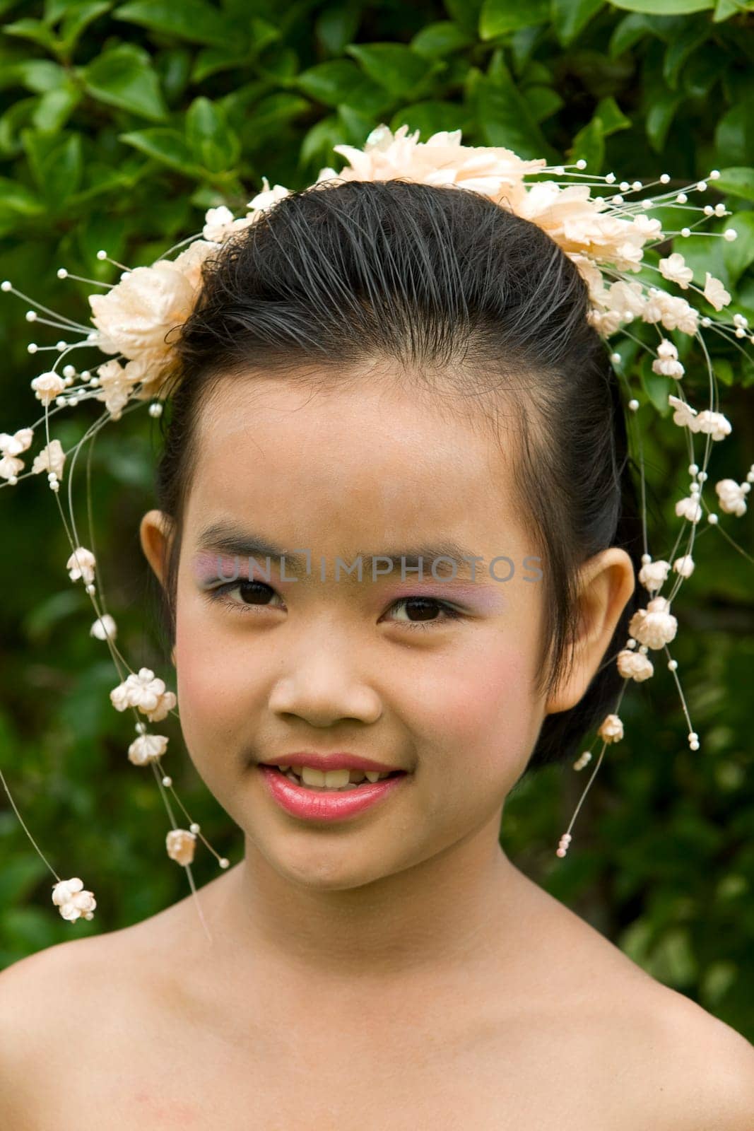 Portrait of girl from Thailand