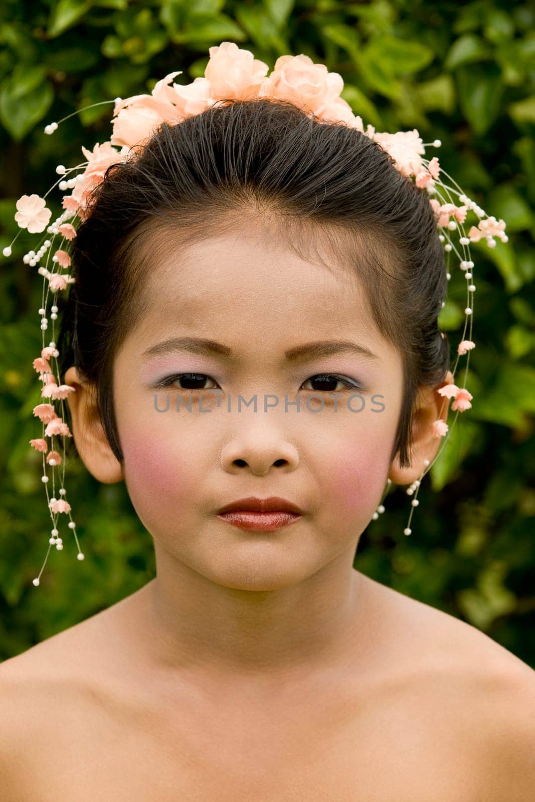 Portrait of girl from Thailand