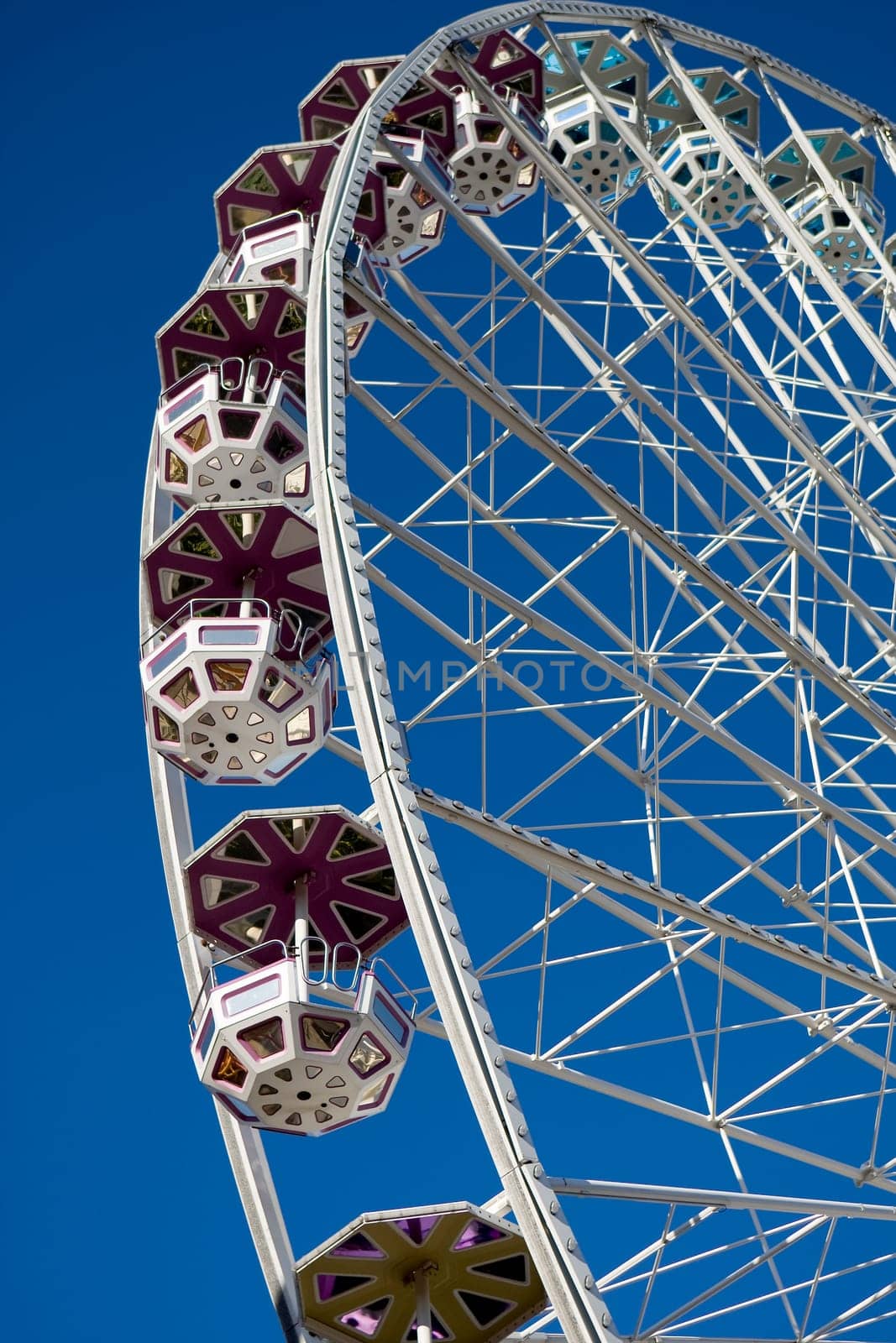 Ferris wheel at the fairground