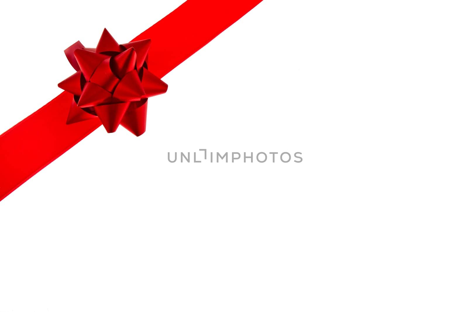 Bow for decorating packaging
