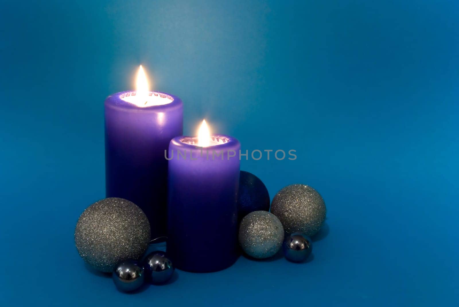 Christmas decoration with candles