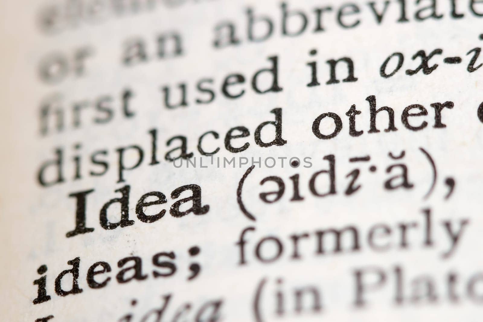 Definition in a Dictionary