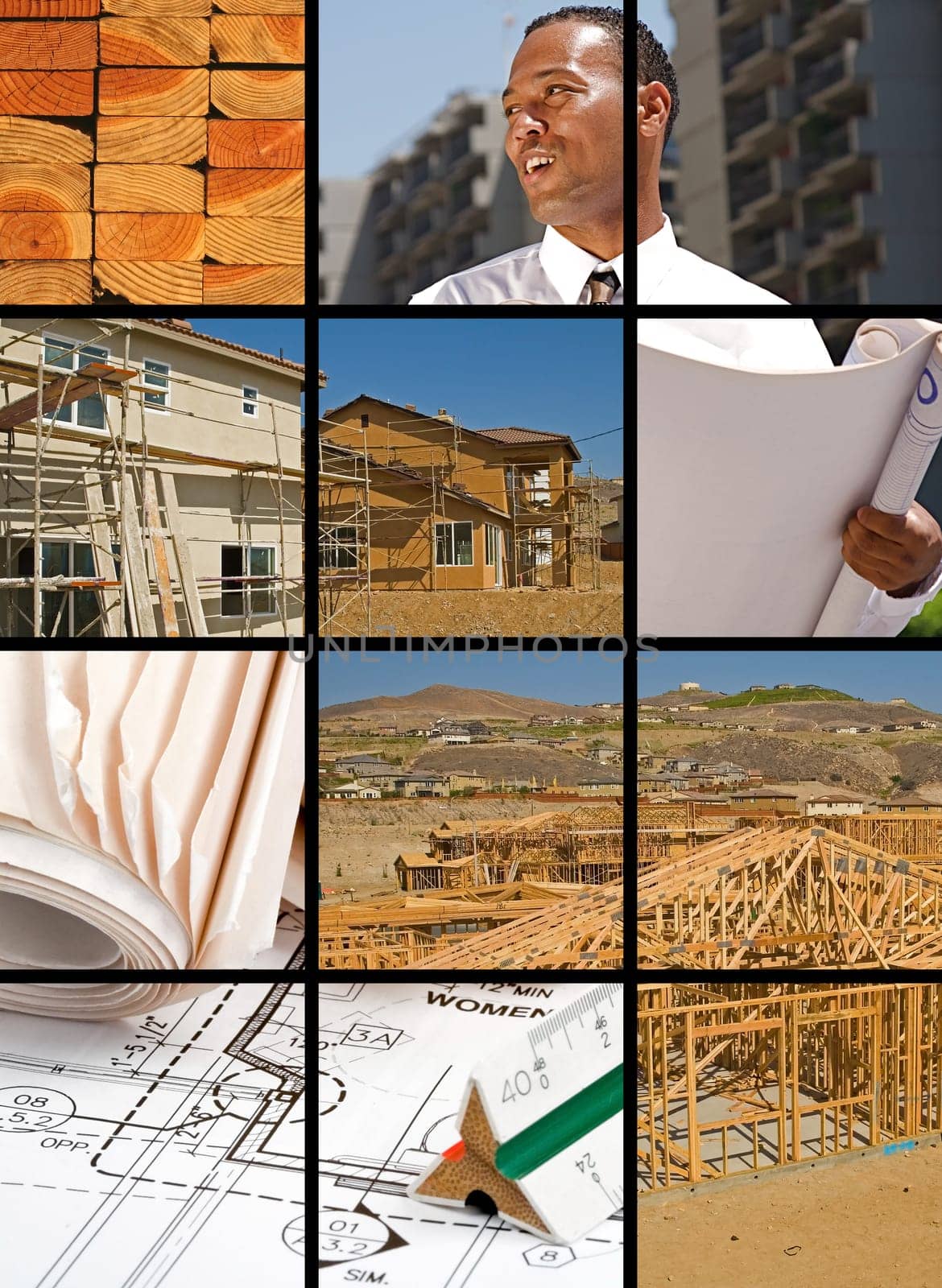 Construction Collage