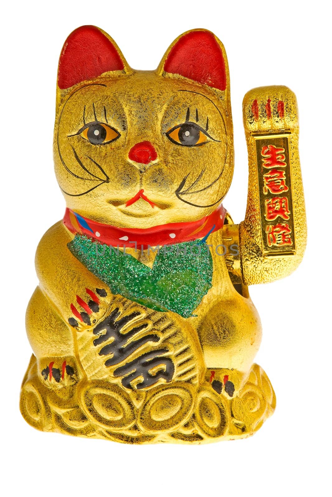 Golden Waving Cat from China