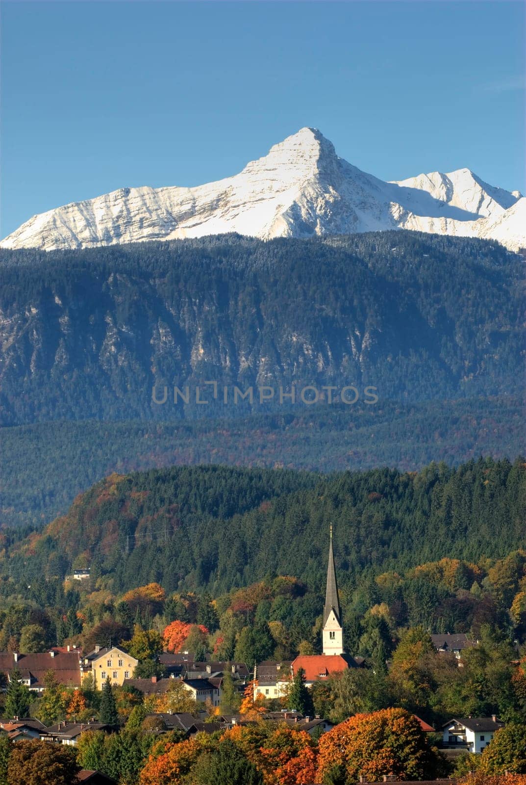 Hiking in autumn