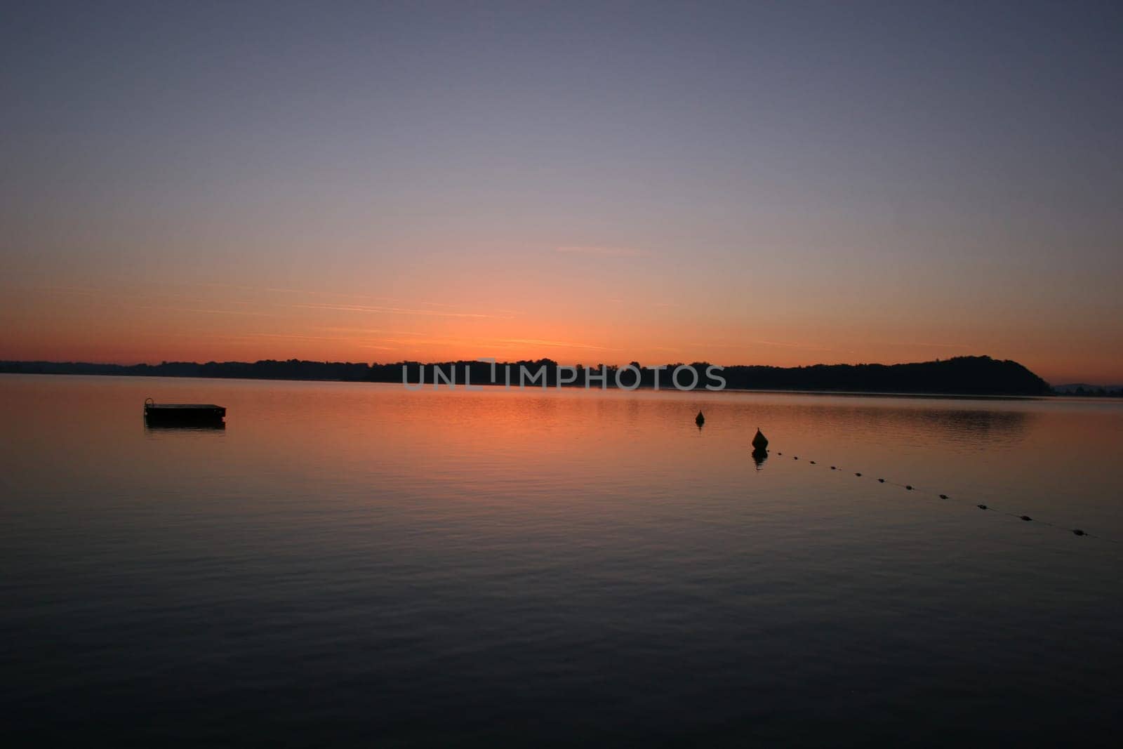 Sunrise at the Bavarian Chiemsee