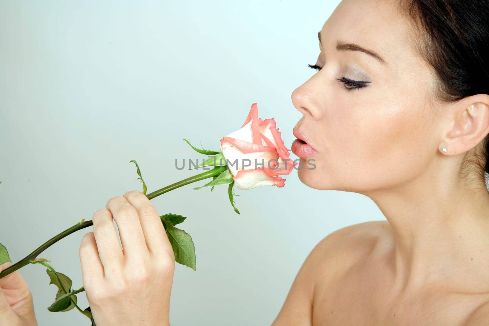 Girl with Rose