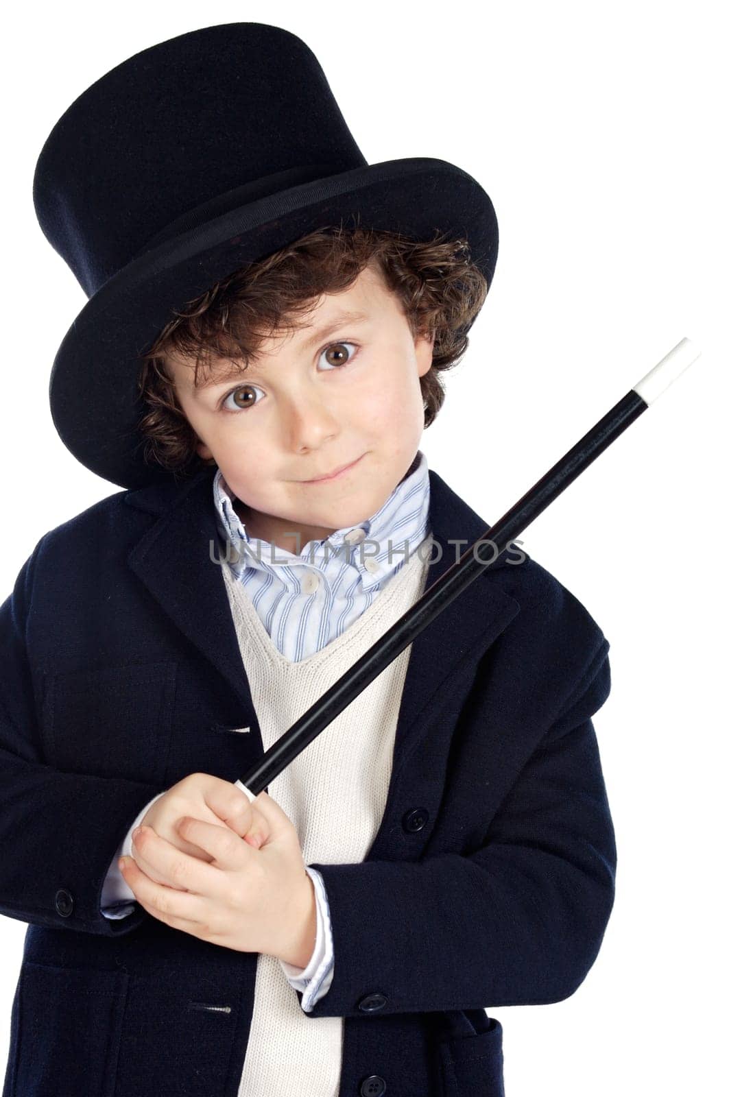 Adorable child dress of illusionist