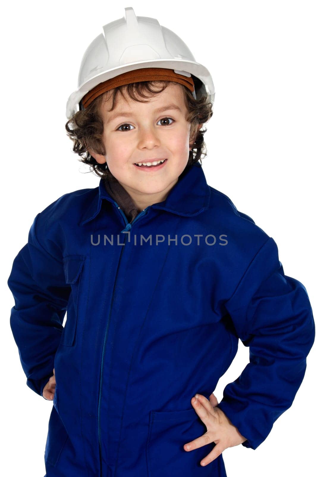 Child  with work clothes