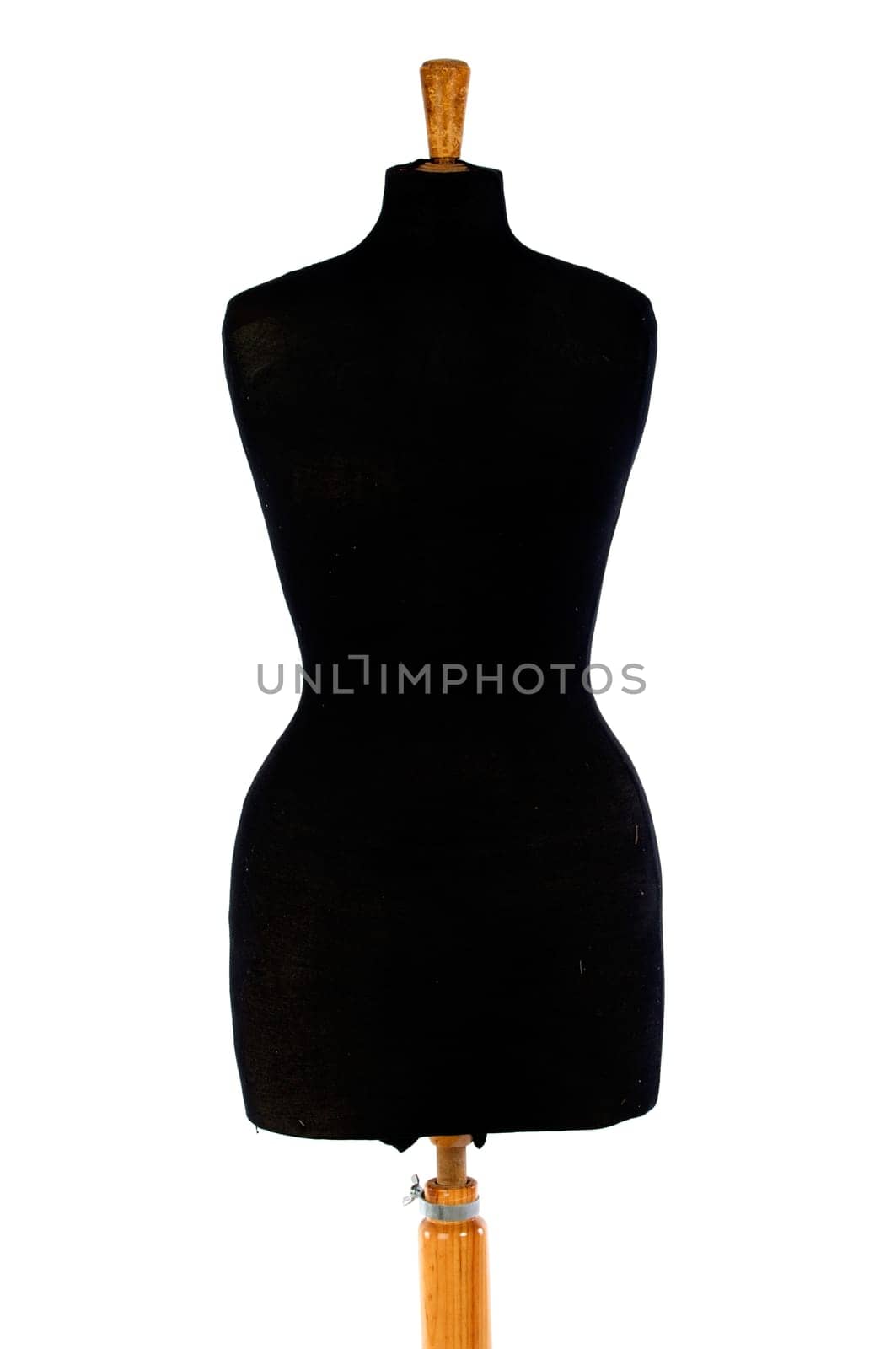 A black mannequin