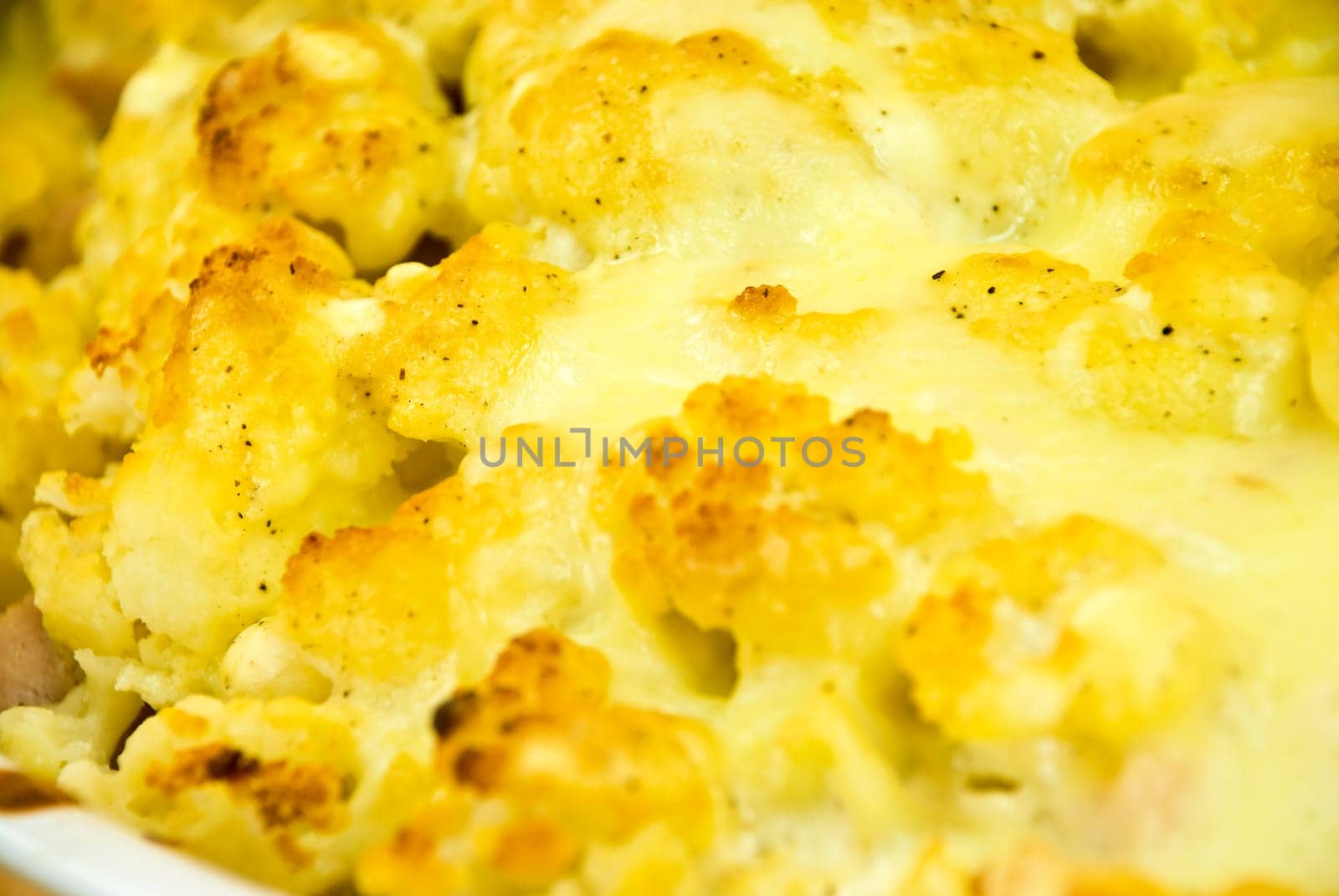 Gratin with cauliflower
