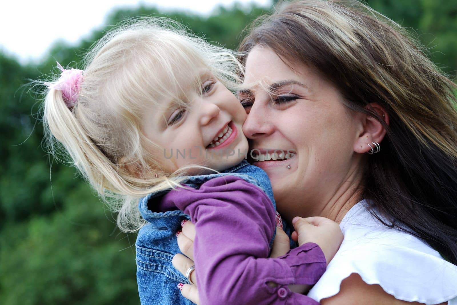 Mother and daughter