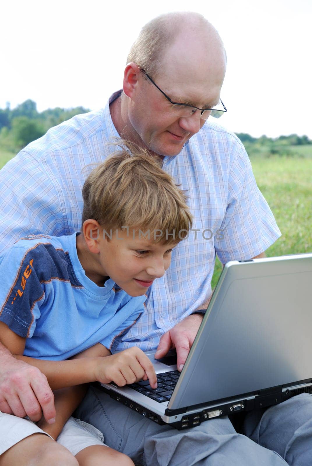 Father and son