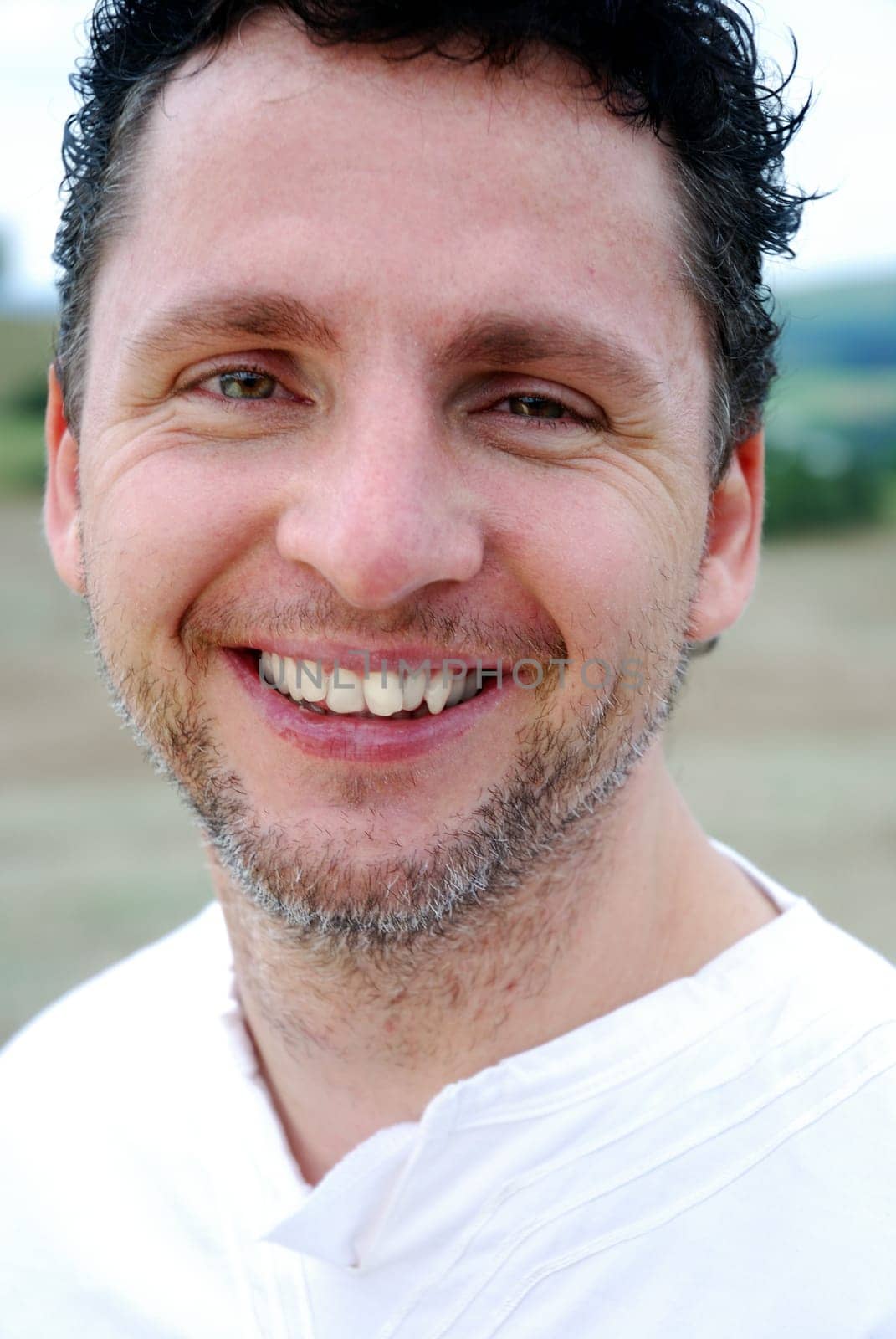 Smiling man