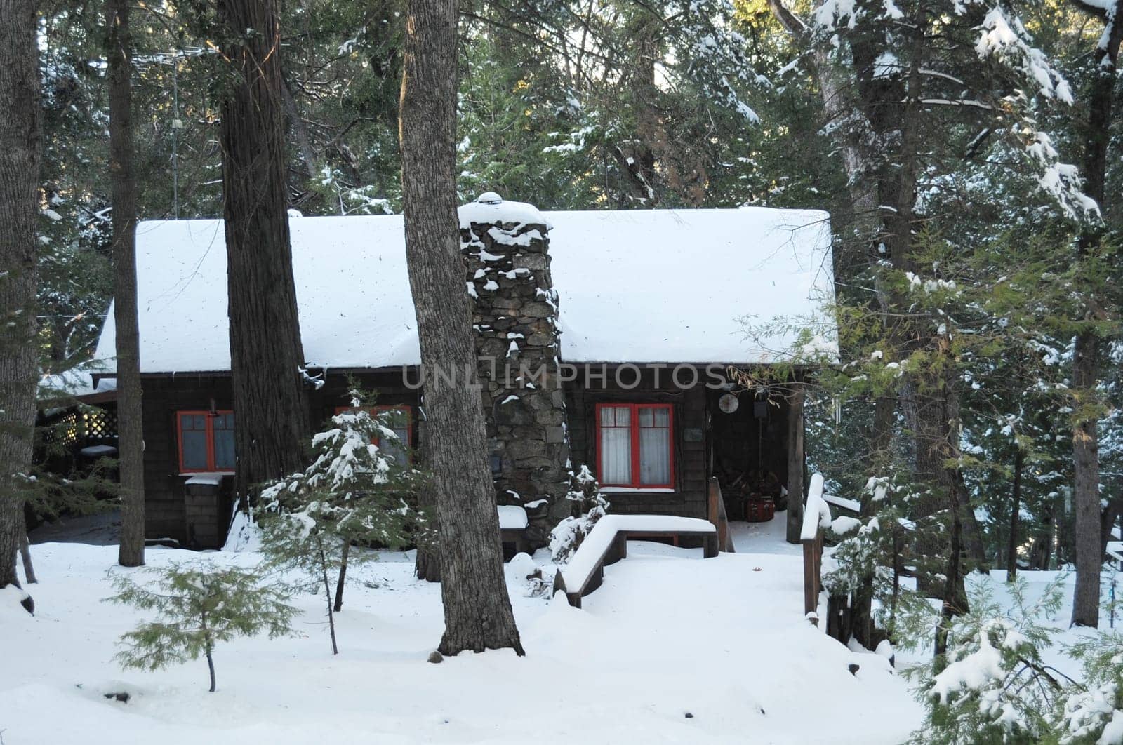 snow cabin