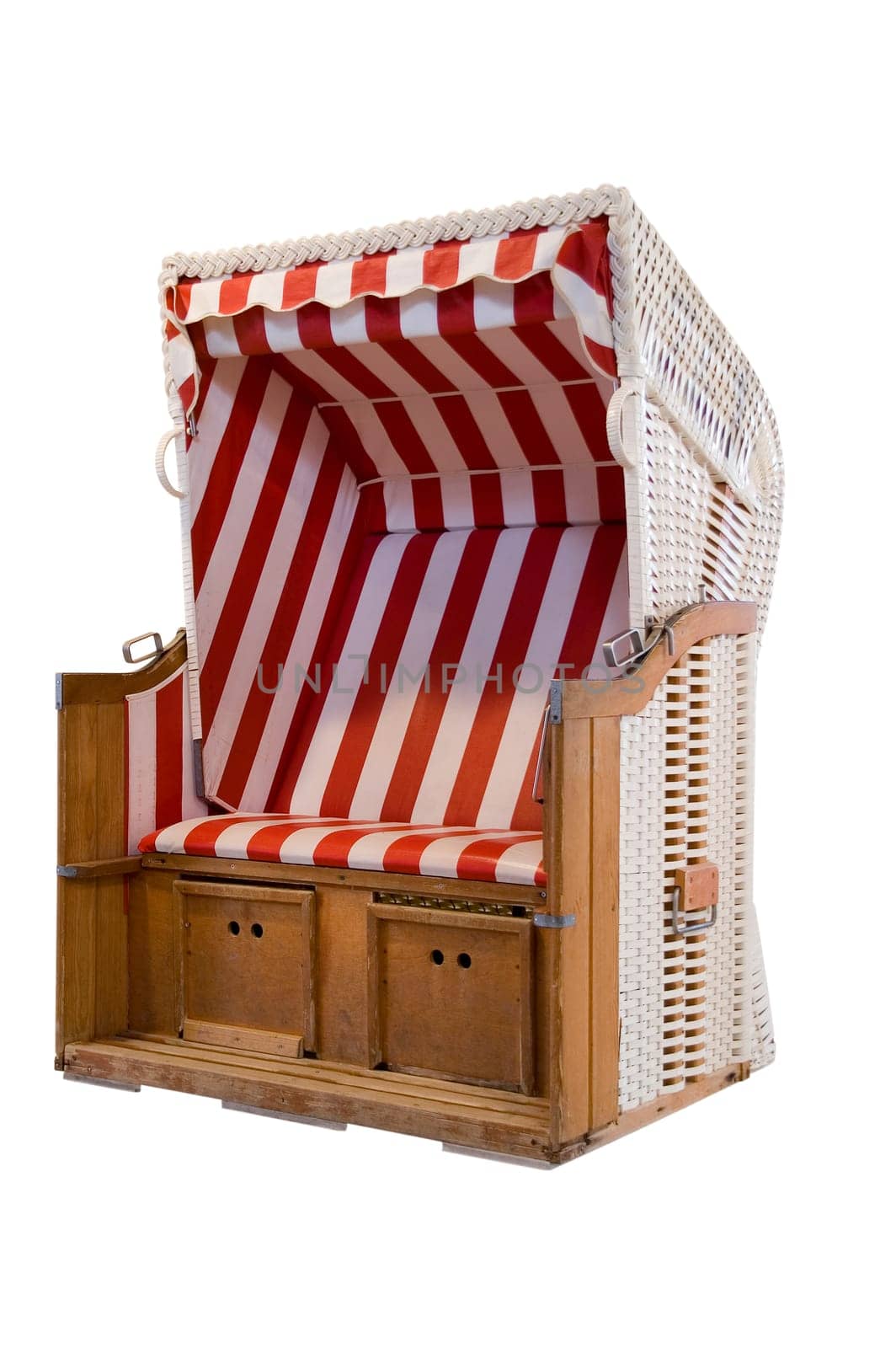 beach chair isolated