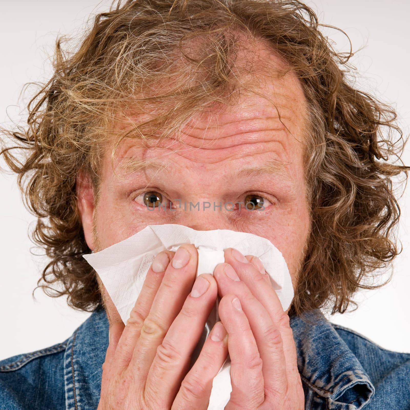 adult man get sick