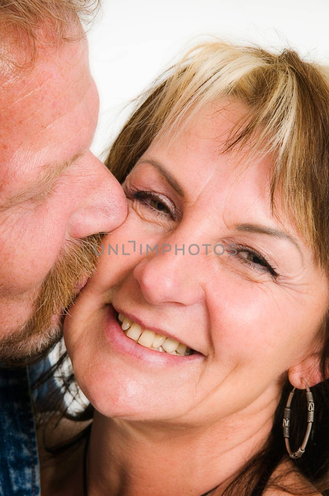 kiss in the cheek