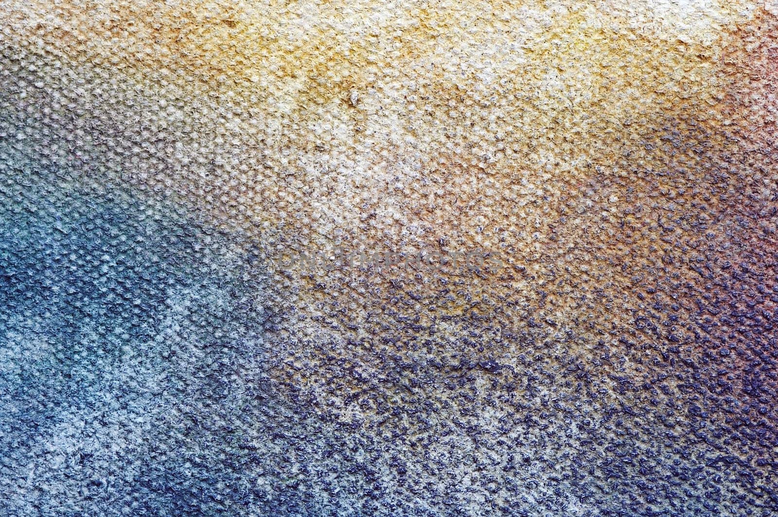 used artistic canvas - closeup
